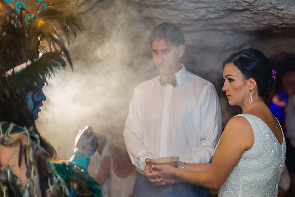 Mayan Ceremony in Playa Del Carmen