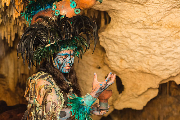 Mayan Ceremony in Playa Del Carmen